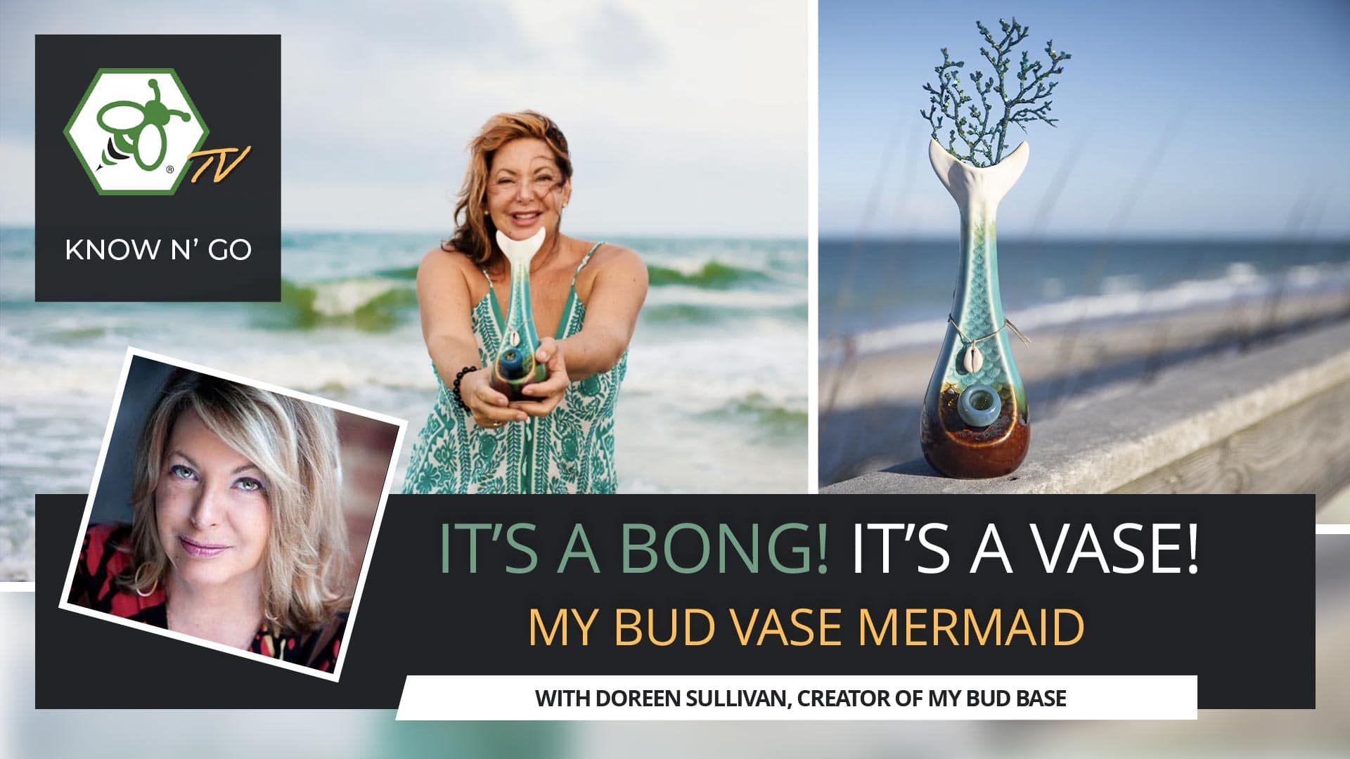 Cover for video Introducing the Mermaid Water Pipe by My Bud Vase