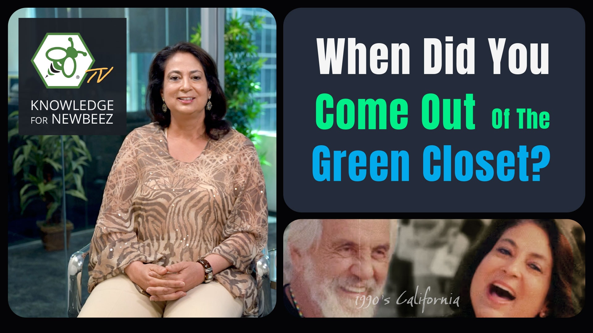Cover for video When Did You Come Out of the Green Closet?