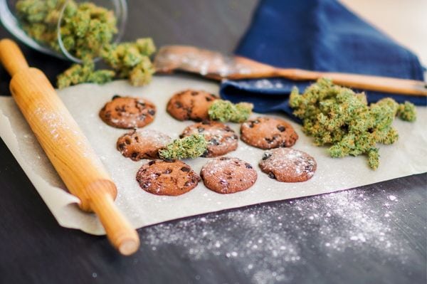 Decarboxylating weed for baking 
