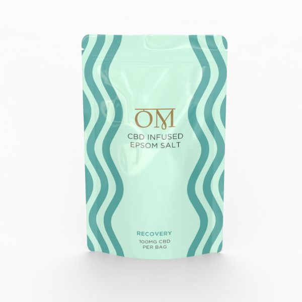 OM CBD infused epsom salts - Recovery