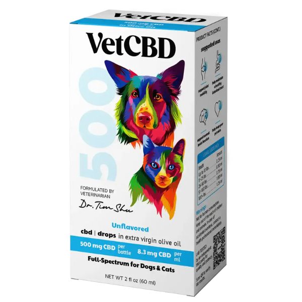 VetCBD full spectrum CBD for dogs and cats
