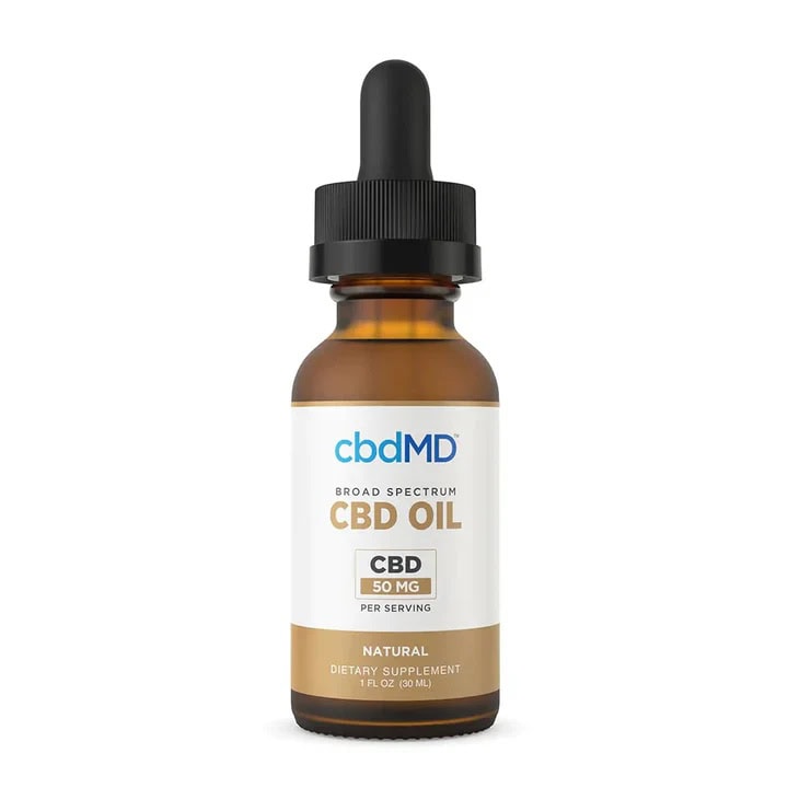 cbdMD broad-spectrum CBD drops