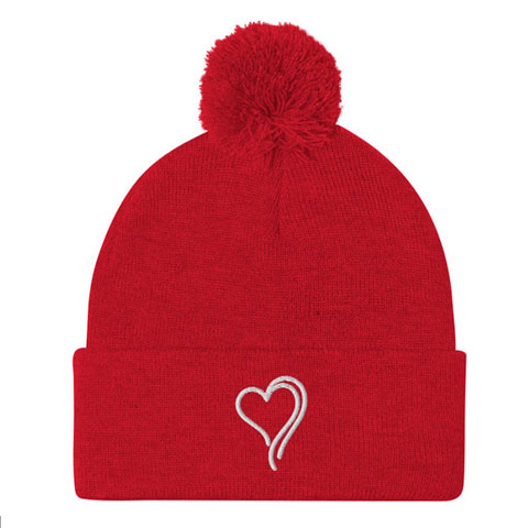 Women's Cuffed Pom Beanie