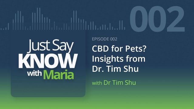 EP. 002: CBD for Pets? Insights from Dr. Tim Shu